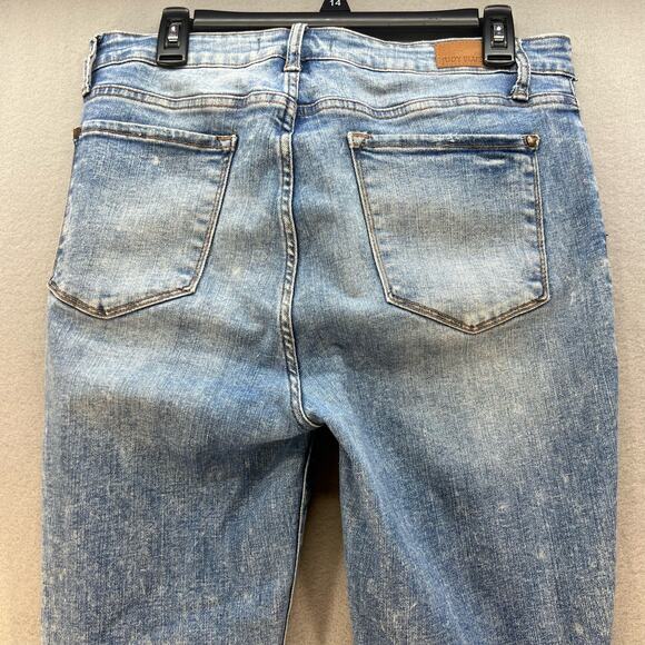 Judy Blue Women's Skinny Jeans Size 11/30 Acid Wash Modern School Normcore - Picture 2 of 14